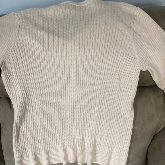 Jeanne Pierre 1x Cream Sweater - Picture 2 of 4